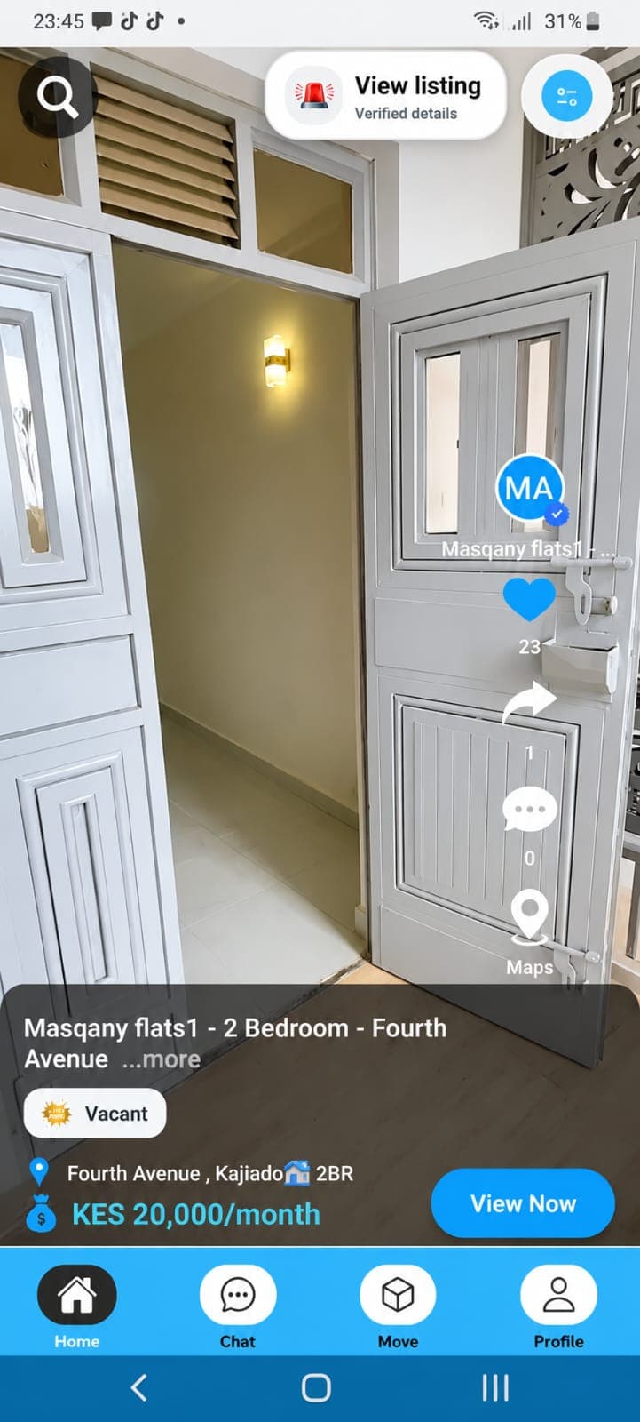 Masqany mobile app screenshot 2