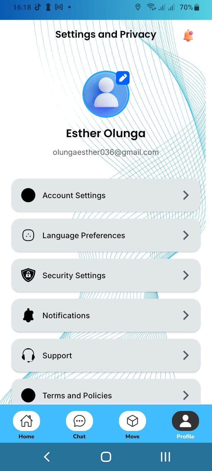 Masqany mobile app screenshot 5